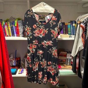 No Boundaries XXXL (3X) rose dress